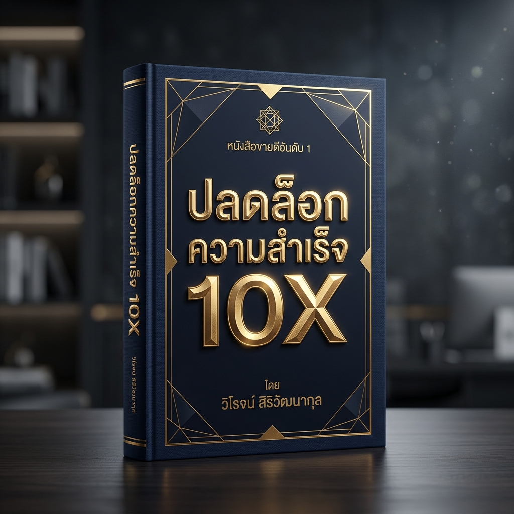หนังสือ ปลดล็อกความสำเร็จ 10X Bookott